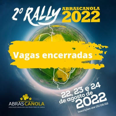 VAGAS ENCERRADAS- 2º RALLY ABRASCANOLA