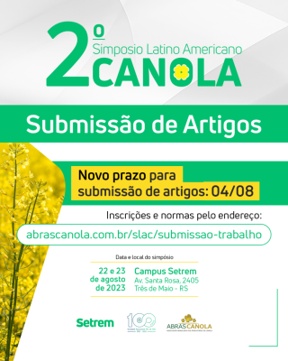 2º SIMPOSIO LATINO AMERICANO DE CANOLA- ( 2º SLAC)